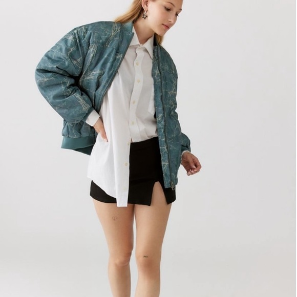 BDG Marcy Nylon Bomber Jacket - Picture 4 of 10